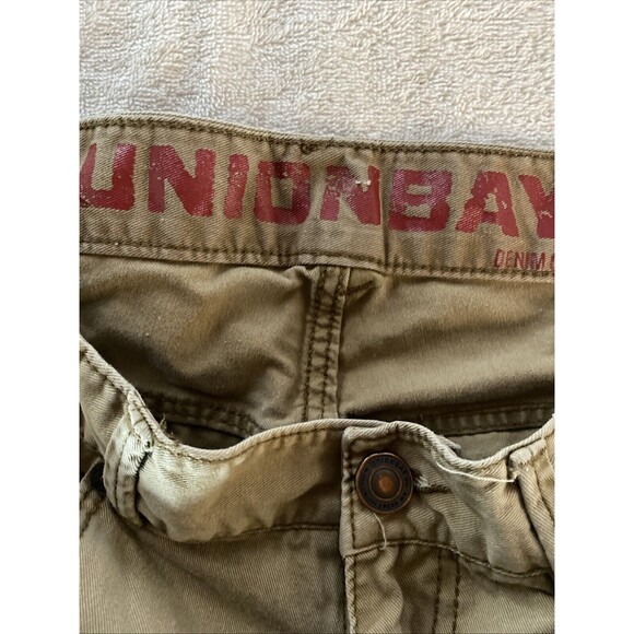 Union Bay Mens Sz 32X32 Tan Straight Leg Jeans 100% Cotton - Picture 7 of 12